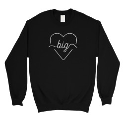 Big Little Line Heart-SILVER Unisex Crewneck Sweatshirt Fantastic